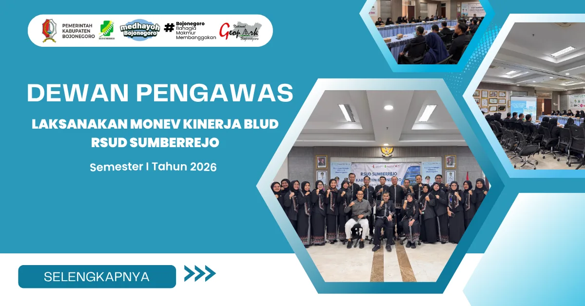 Dewan Pengawas Laksanakan Monev Kinerja BLUD RSUD Sumberrejo Semester I Tahun 2026