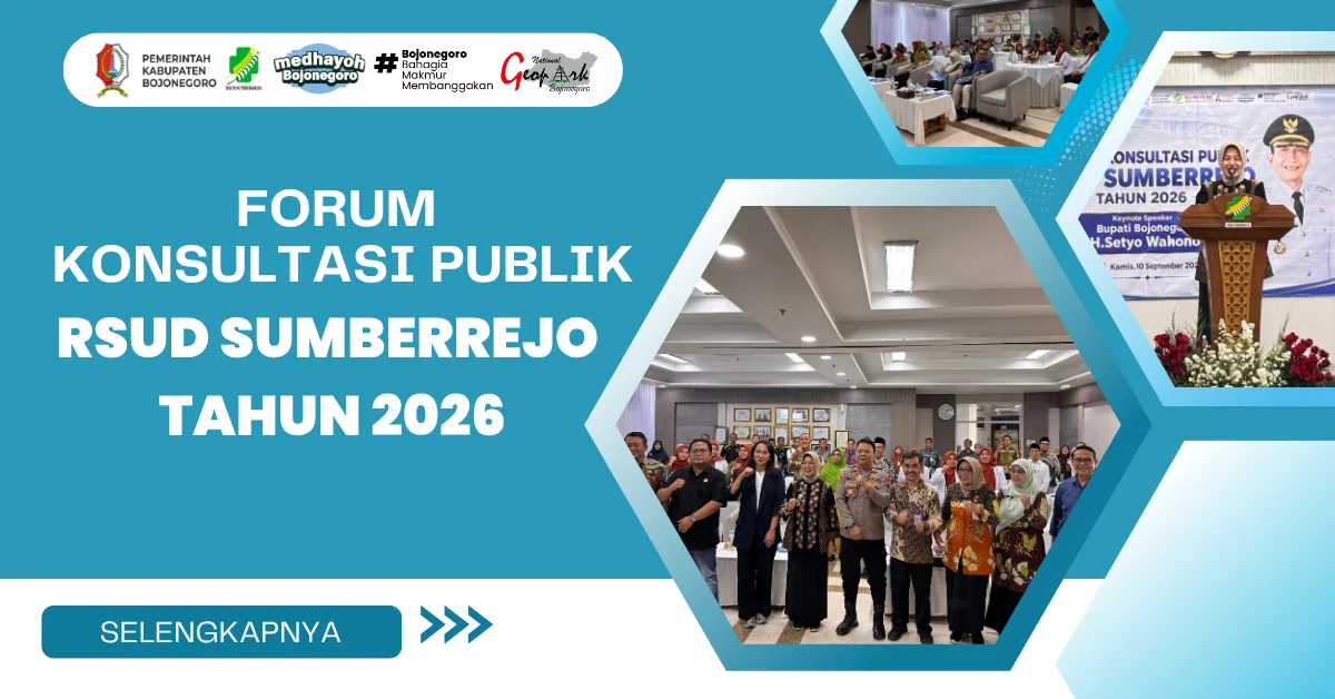RSUD Sumberrejo Gelar Forum Konsultasi Publik Tahun 2026, Perkuat Sinergi untuk Peningkatan Pelayanan Kesehatan