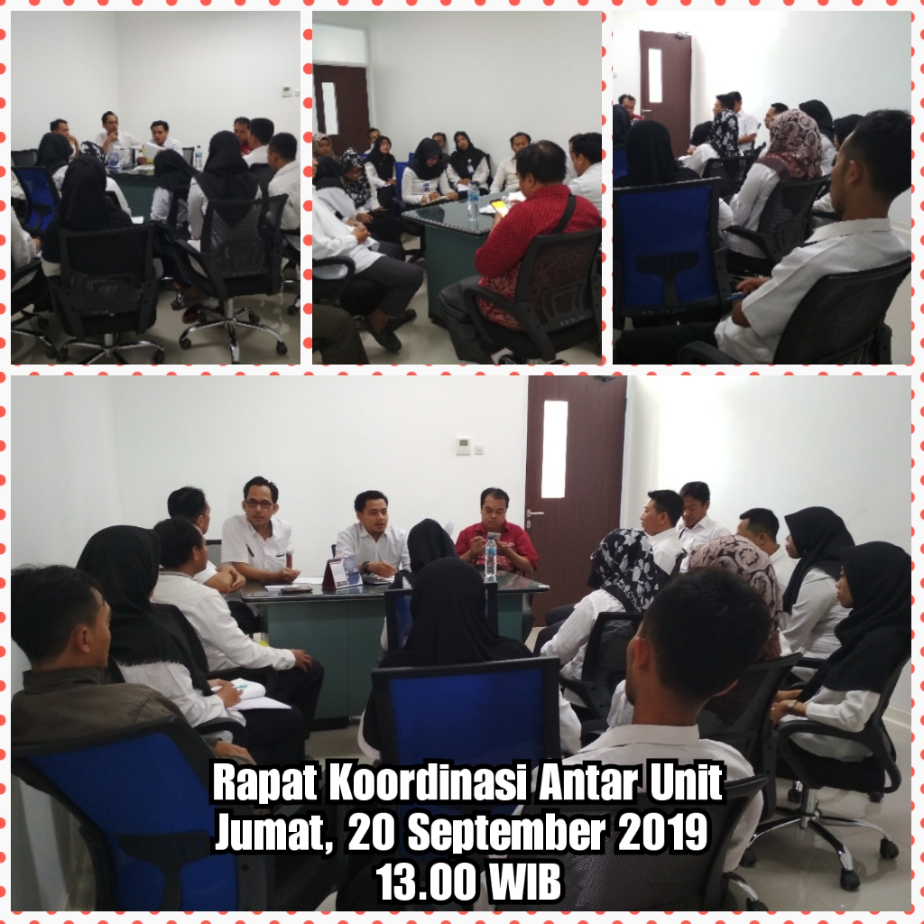 Rapat Koordinasi Antar Unit