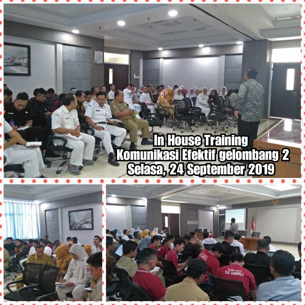 In House Training Komunikasi Efektif