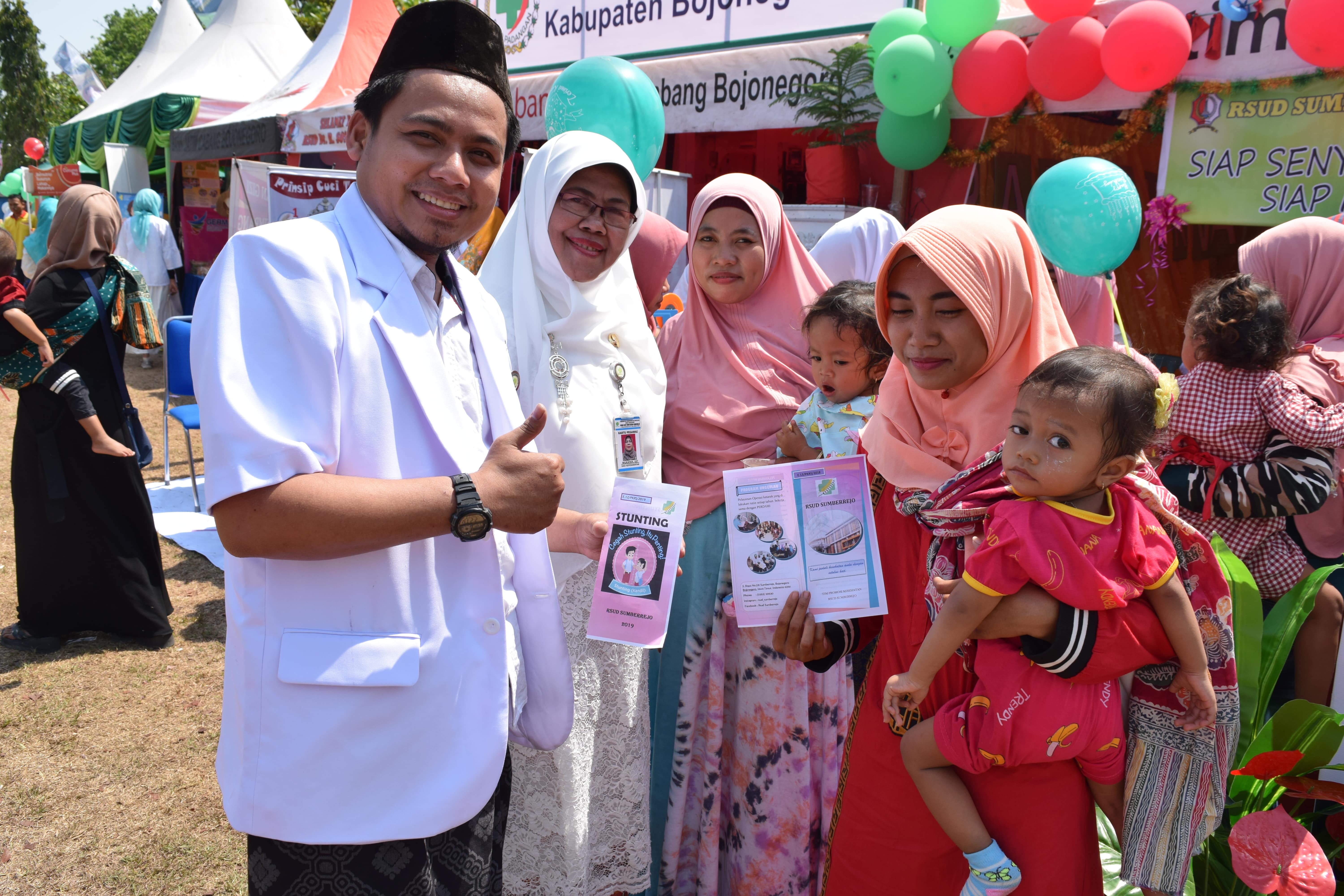 RSUD Sumberrejo Mendukung Kegiatan Launching 1000 Gerakan Penanganan Stunting