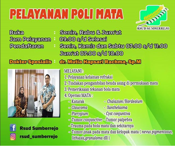 PELAYANAN POLI MATA
