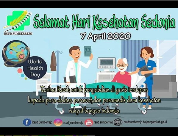 SELAMAT HARI KESEHATAN SEDUNIA
