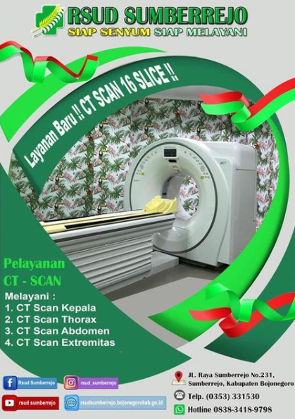 Awas Ada Layanan Baru ! Pemeriksaan CT-SCAN 16 Slide LOH