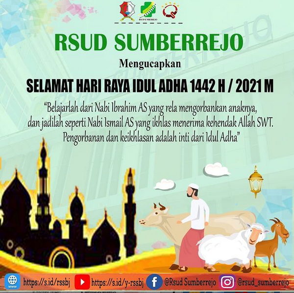 Selamat Hari Raya Idul Adha 1442 H / 2021 M