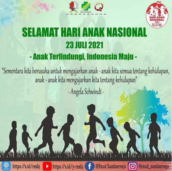 Selamat Hari Anak Nasional 23 Juli 2021