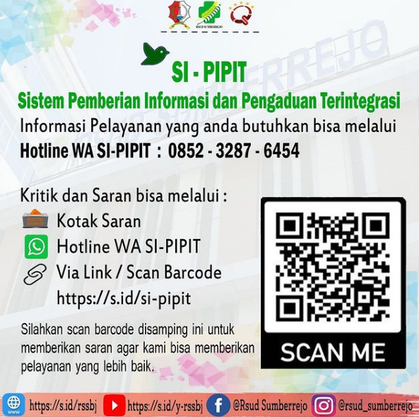 SI-PIPIT ( Sistem pemberian Informasi dan Pengaduan Terintegrasi )