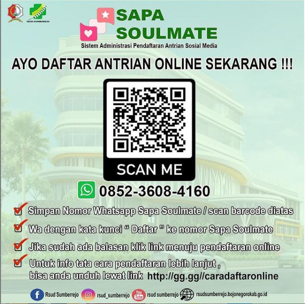 Yuk Daftar Online Dengan SAPA SOULMATE