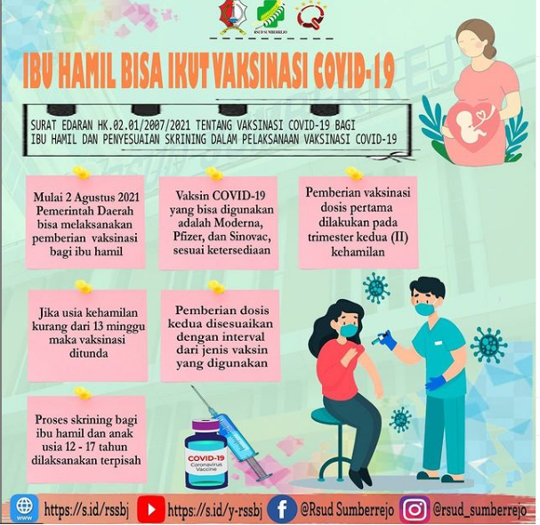 Ibu Hamil bisa ikut Vaksin lo