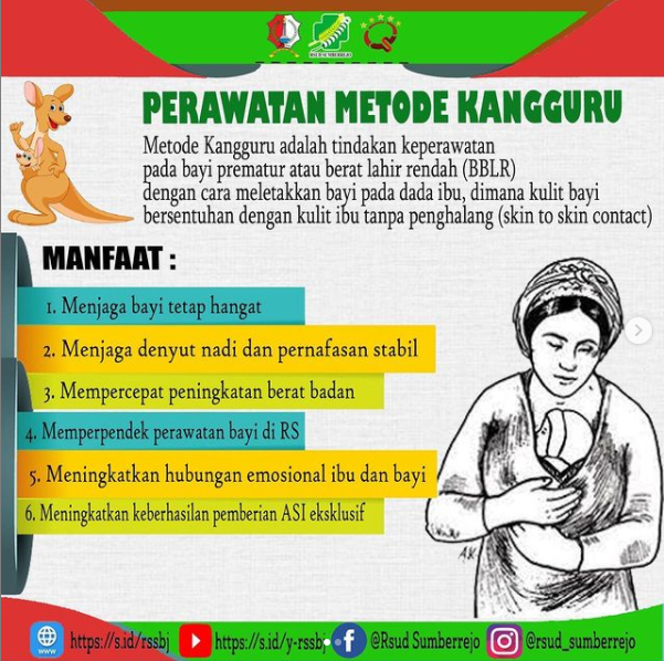 Cara Perawatan Metode Kangguru Untuk Bayi Baru Lahir