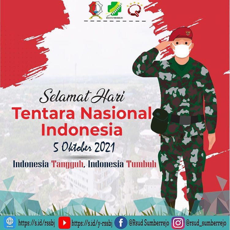 Selamat Hari Tentara Nasional Indonesia