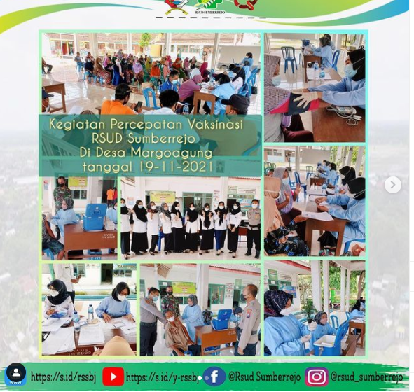 Kegiatan Kolaborasi Percepatan Vaksinasi COVID-19
