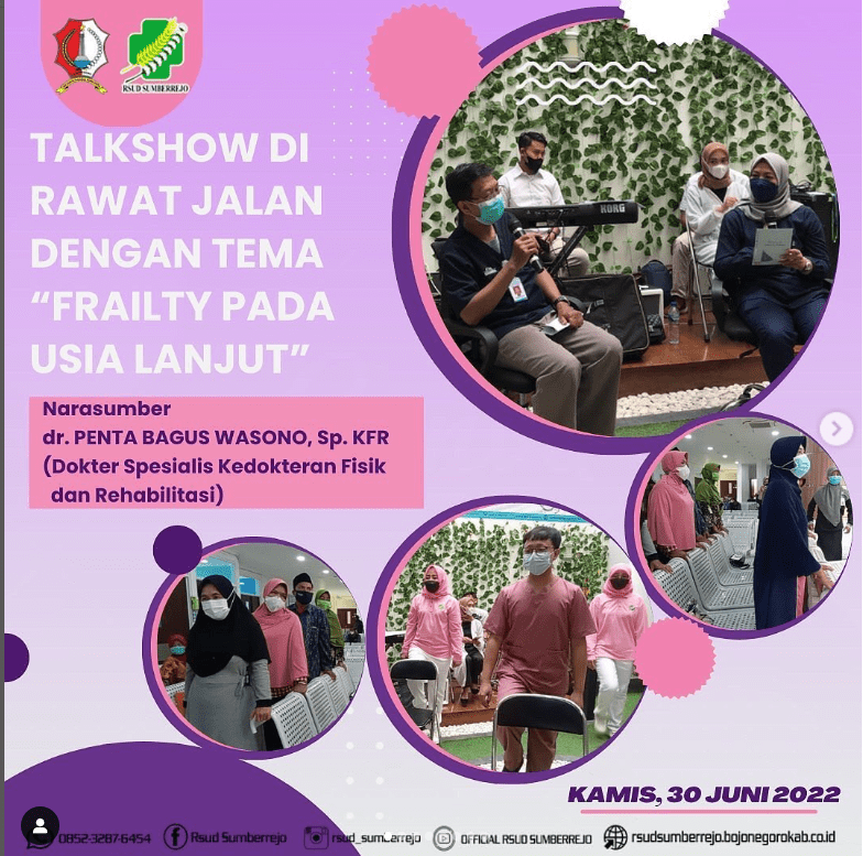 Talkshow di Instalasi Rawat Jalan RSUD Sumberrejo