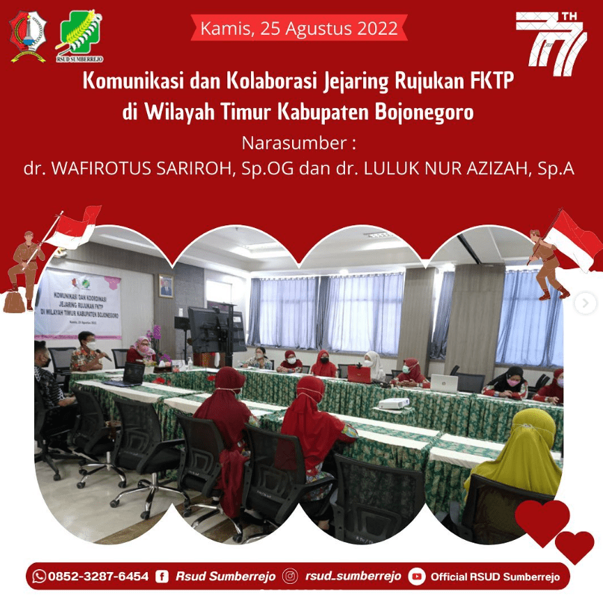 Komunikasi dan Kolaborasi Jejaring Rujukan FKTP di Wilayah Timur Kabupaten Bojonegoro