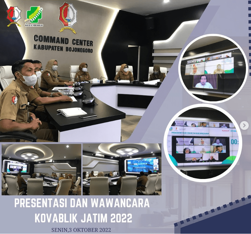 Presentasi dan wawancara kovablik Jatim 2022 - RSUD Sumberrejo