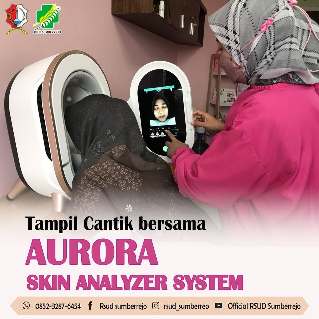 Tampil cantik bersama Aurora Skin Analyzer System