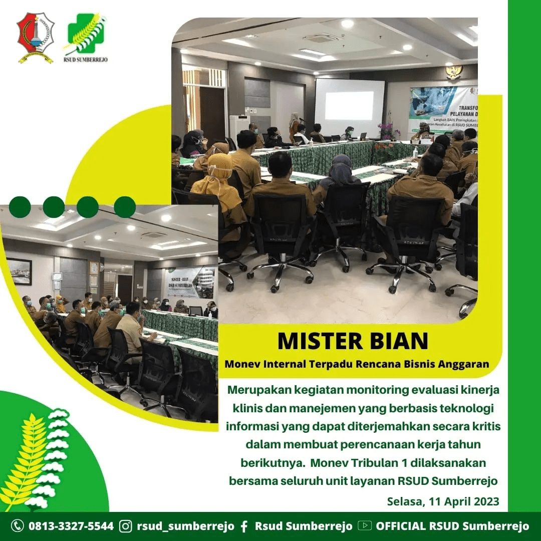 MISTER BIAN ( Monev internal terpadu rencana bisnis anggaran )