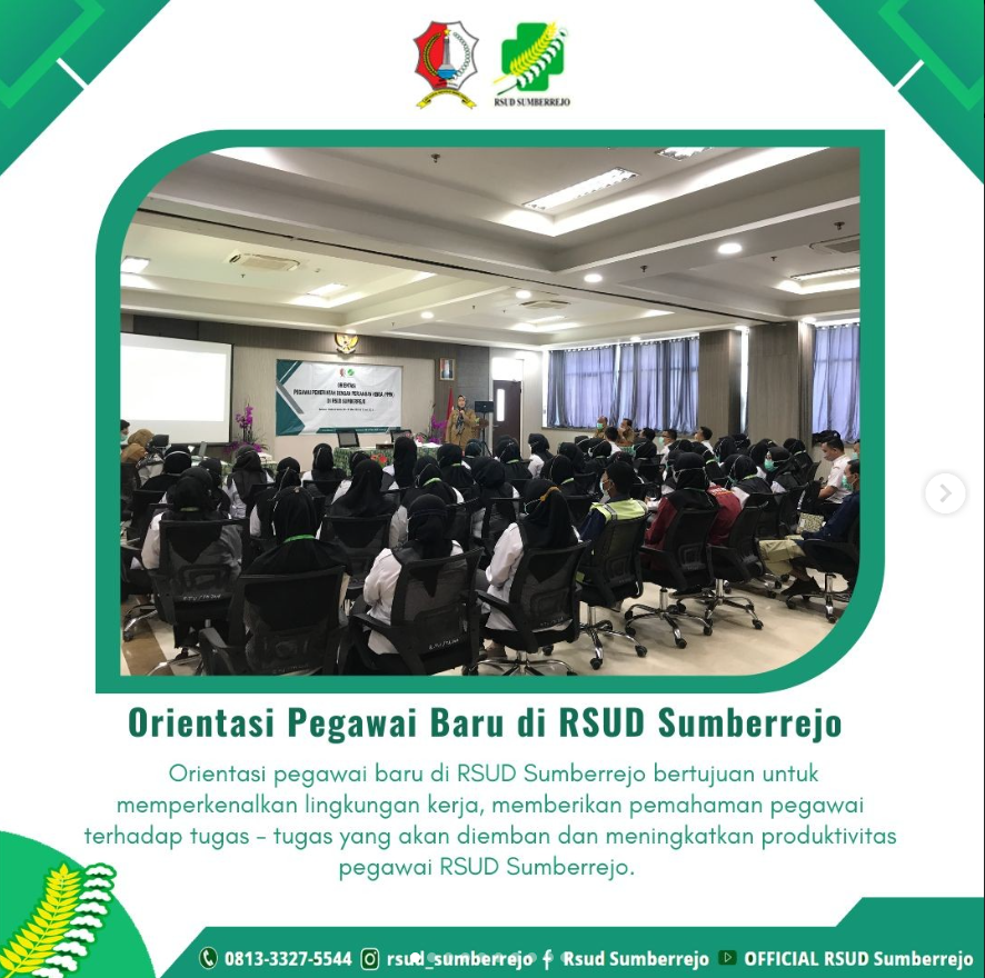 Orientasi Pegawai Baru di RSUD Sumberrejo