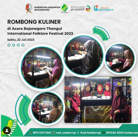Menyemarakkan Acara “Bojonegoro Thengul International Folklore Festival 2023”