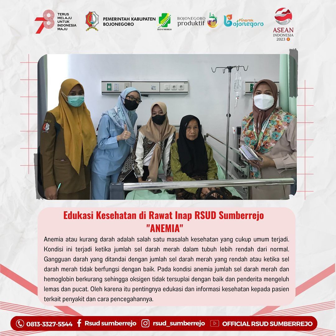 Edukasi kesehatan di Rawat Inap RSUD Sumberrejo | 14-08-2023