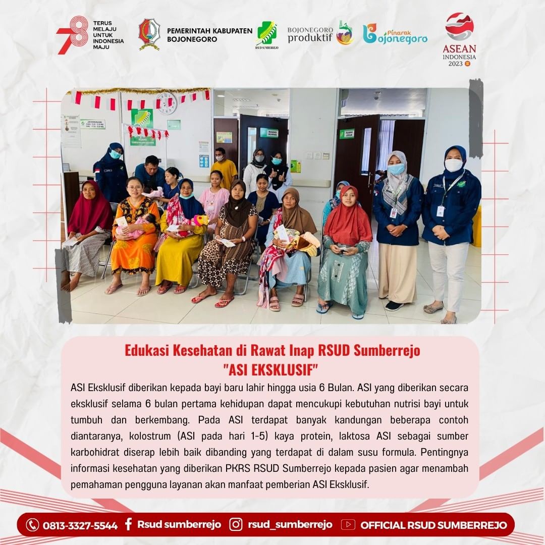 Edukasi Kesehatan di Rawat Inap RSUD Sumberrejo | 24-08-2023