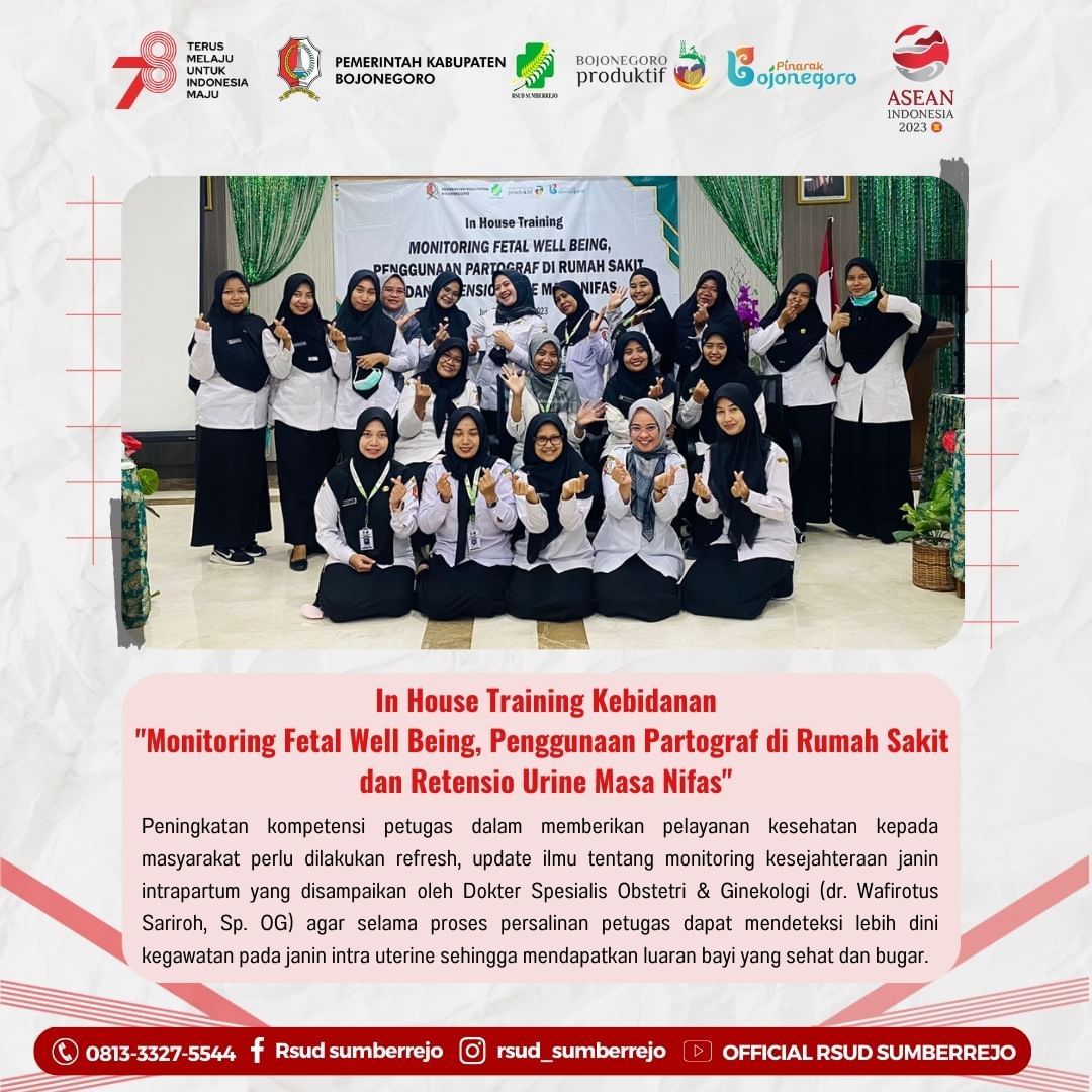 In House Training Kebidanan yang disampaikan oleh dr. Wafirotus Sariroh, Sp. OG