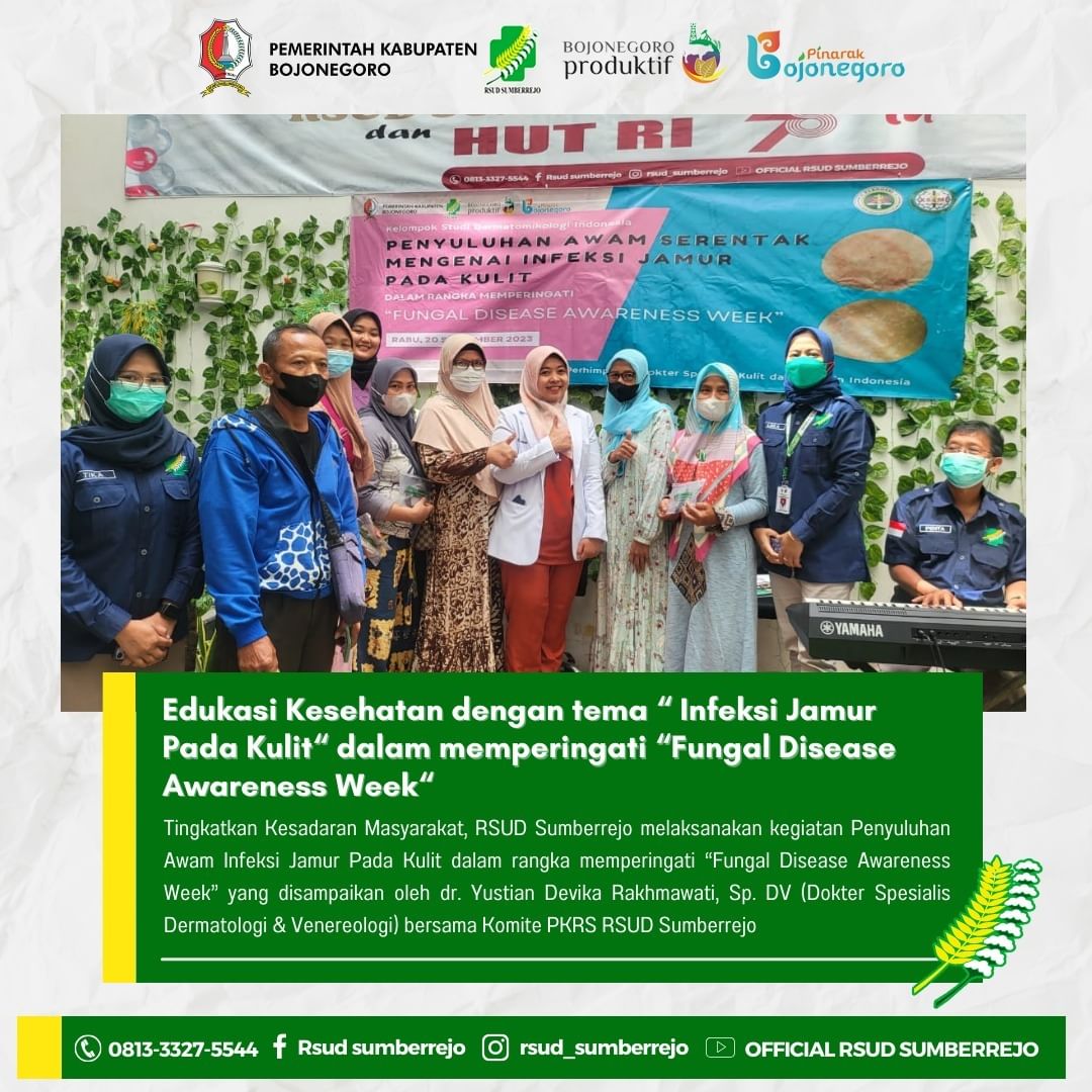 Edukasi kesehatan ( Infeksi jamur pada kulit )