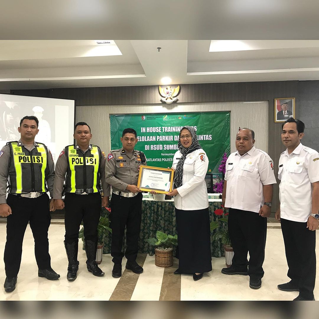 In House Training K3RS - Pengelolaan Parkir dan Lalu Lintas di RSUD Sumberrejo