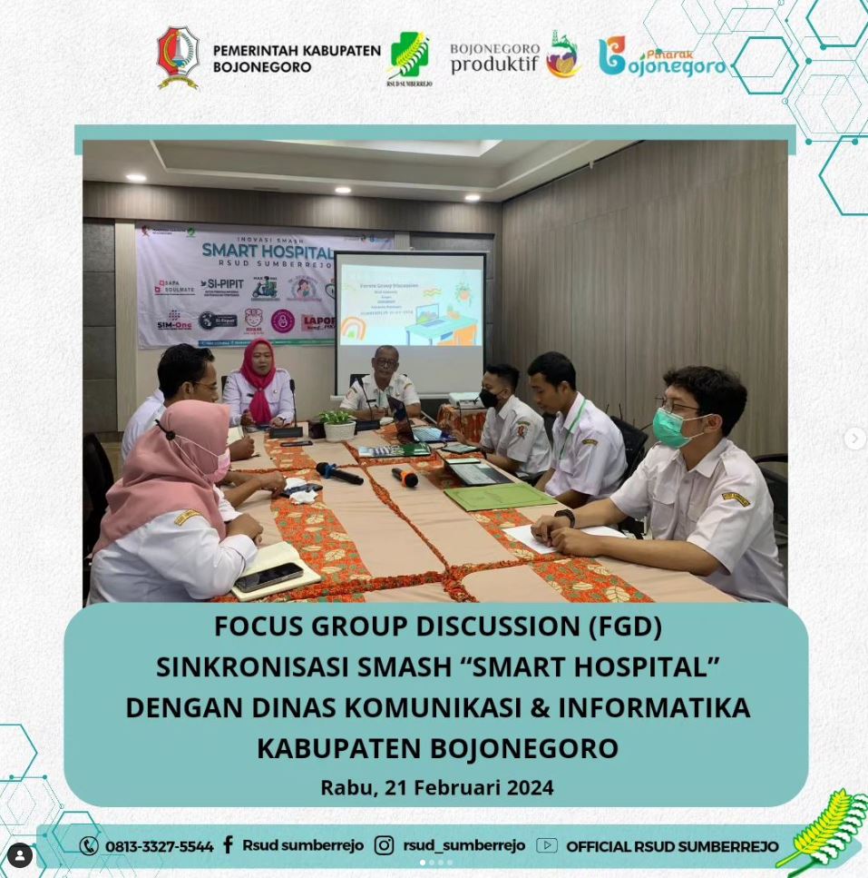 Focus Group Discussion (FGD) lintas sektoral yaitu dengan Dinas Komunikasi dan Informatika