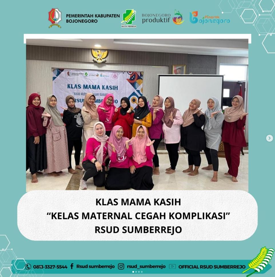 Klas Mama Kasih “Kelas Maternal Cegah Komplikasi” RSUD Sumberrejo