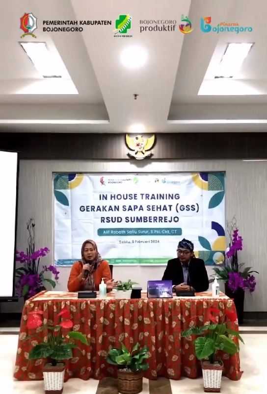 In House Training “Refresh Gerakan Sapa Sehat (GSS)” di RSUD Sumberrejo