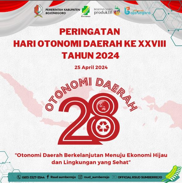 Hari Otonomi Daerah XXVIII Tahun 2024 25 April 2024