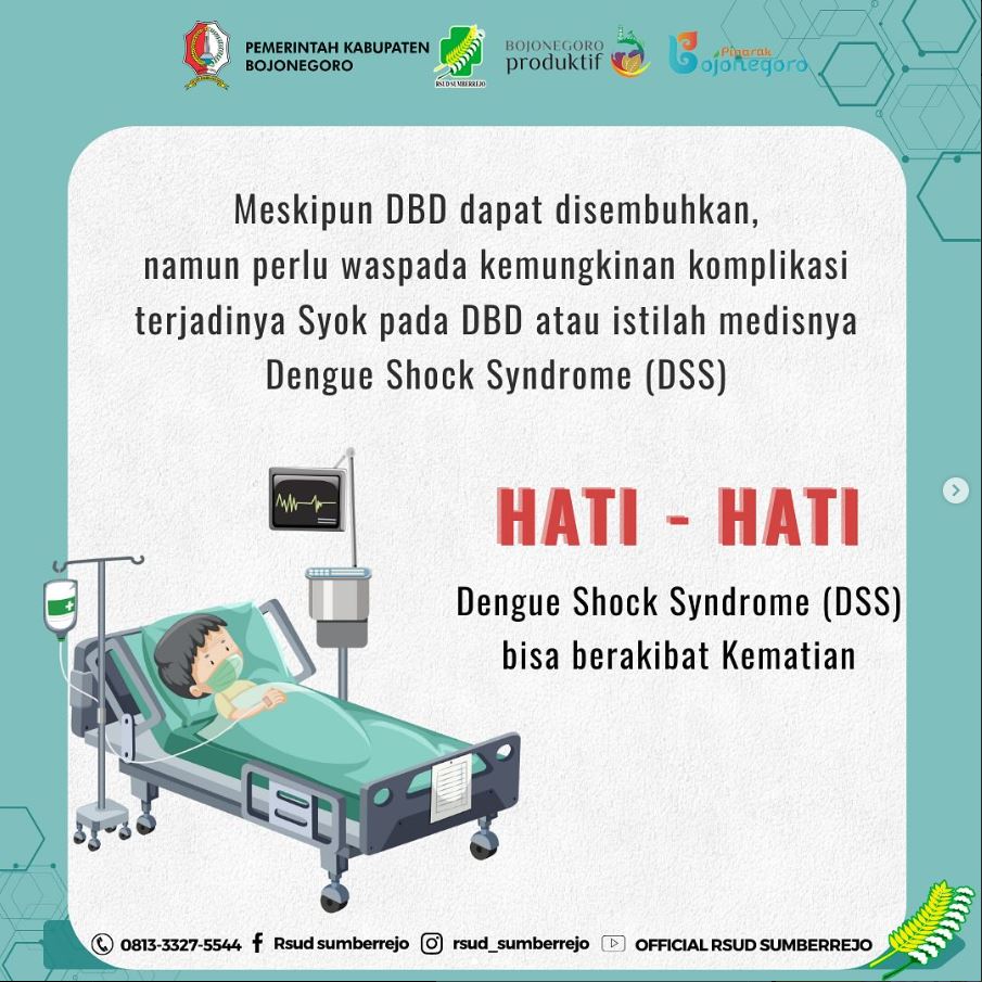 Demam berdarah atau DBD adalah penyakit yang menular melalui nyamuk