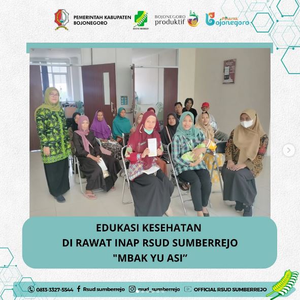Edukasi Kesehatan di Rawat Inap dengan tema “Mbak Yu ASI”