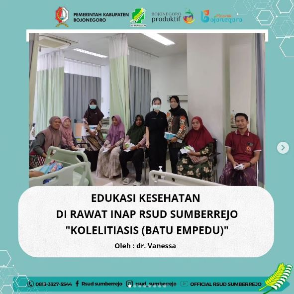 Edukasi kesehatan dengan tema "Kolelitiasis atau Batu Empedu"