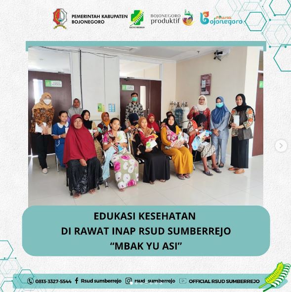Edukasi Kesehatan di Rawat Inap RSUD Sumberrejo “Mbak Yu ASI”