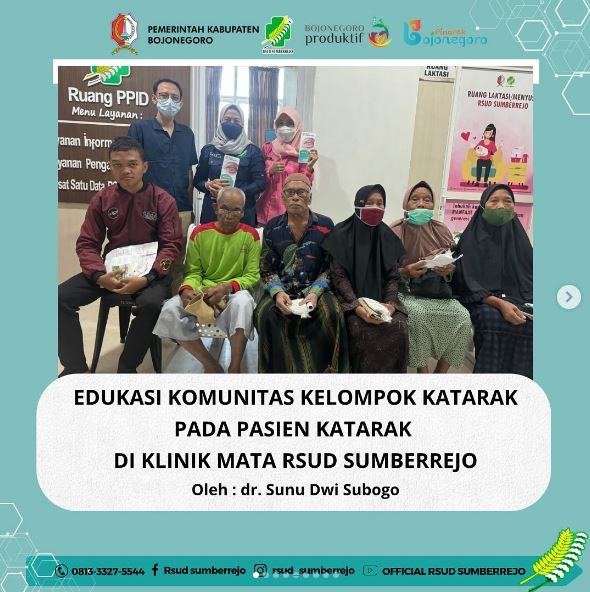 Edukasi Komunitas Kelompok Katarak