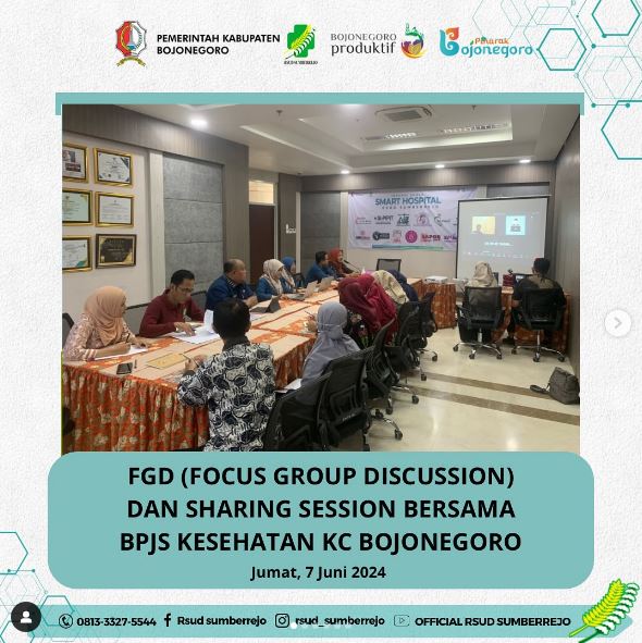 Focus Group Discussion (FGD) dan Sharing Session bersama BPJS Kesehatan KC Bojonegoro