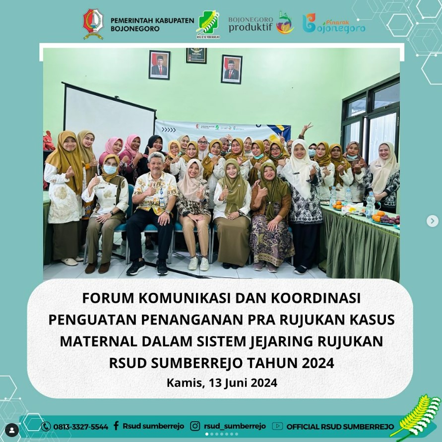 Kegiatan forum komunikasi dan koordinasi dengan jejaring rujukan