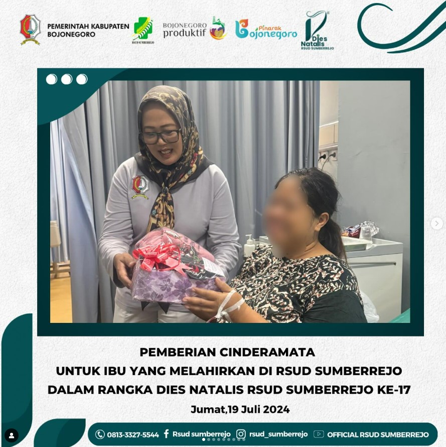 RSUD Sumberrejo merayakan hari ulang tahun yang ke-17