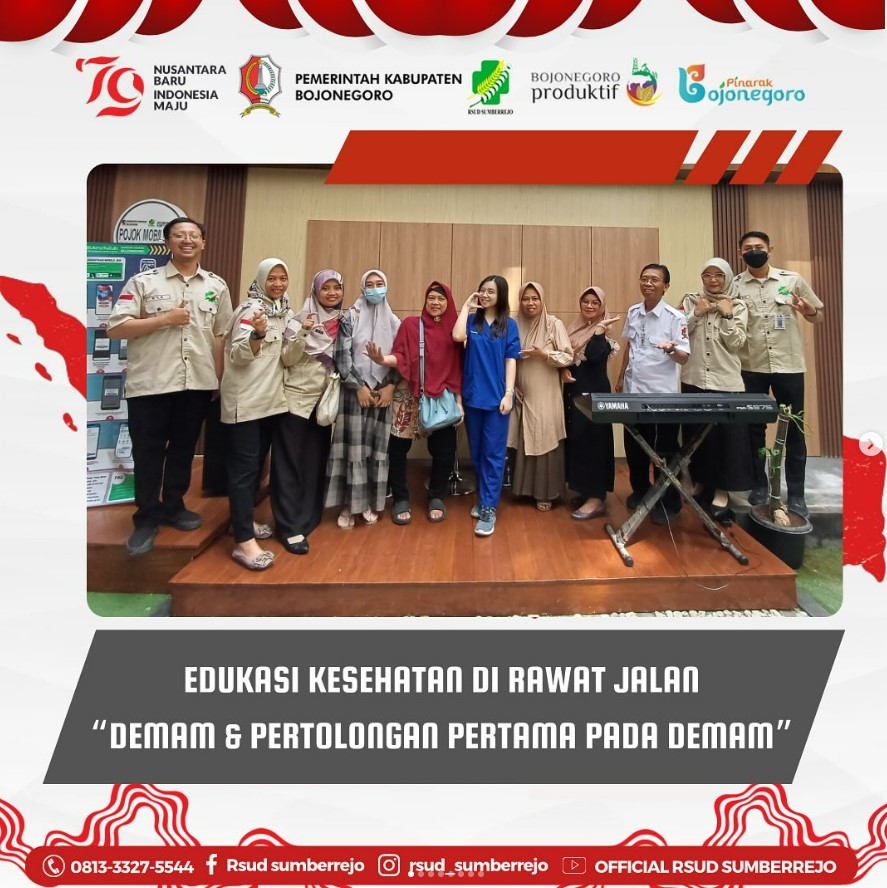 Edukasi Kesehatan di Rawat Jalan dengan tema “Demam dan Pertolongan Pertama pada Demam”