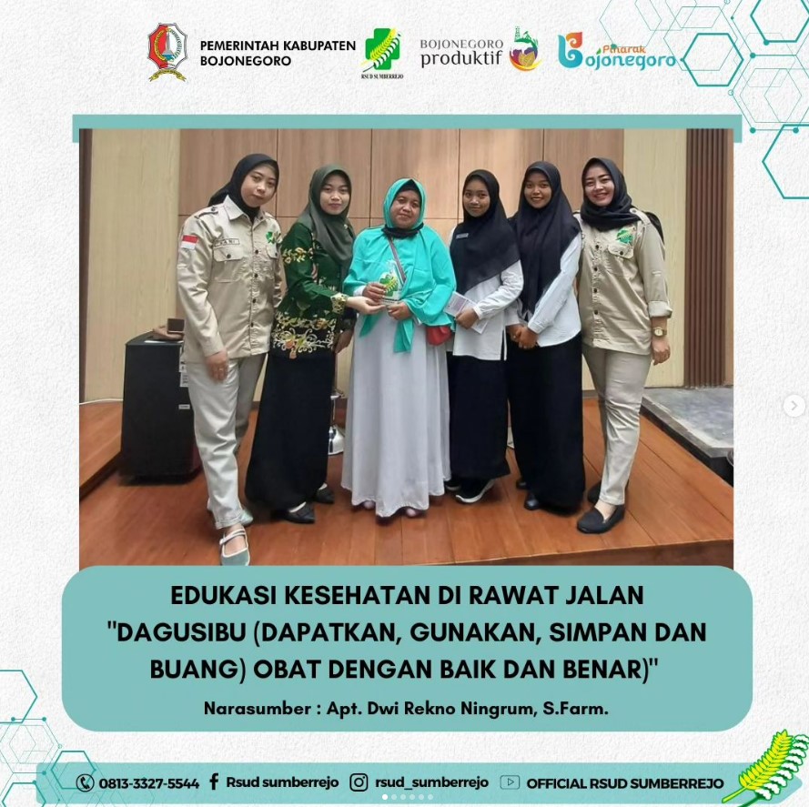 Edukasi Kesehatan di Rawat Jalan dengan tema "DAGUSIBU"