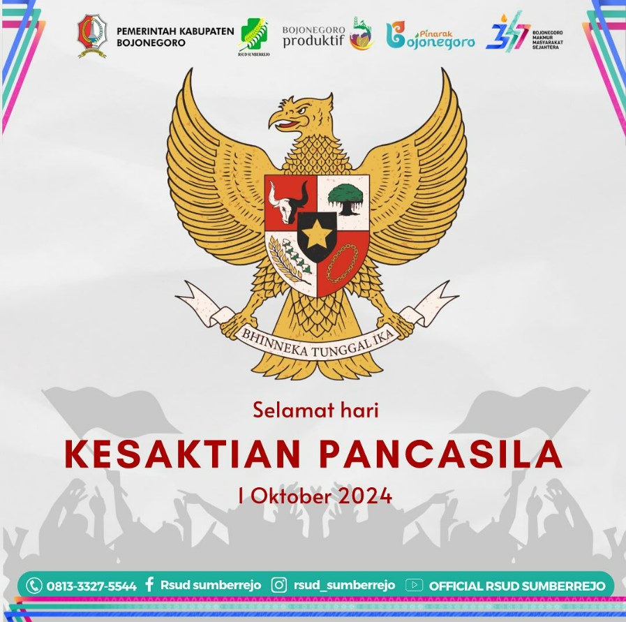 Selamat Hari Kesaktian Pancasila 1 Oktober 2024