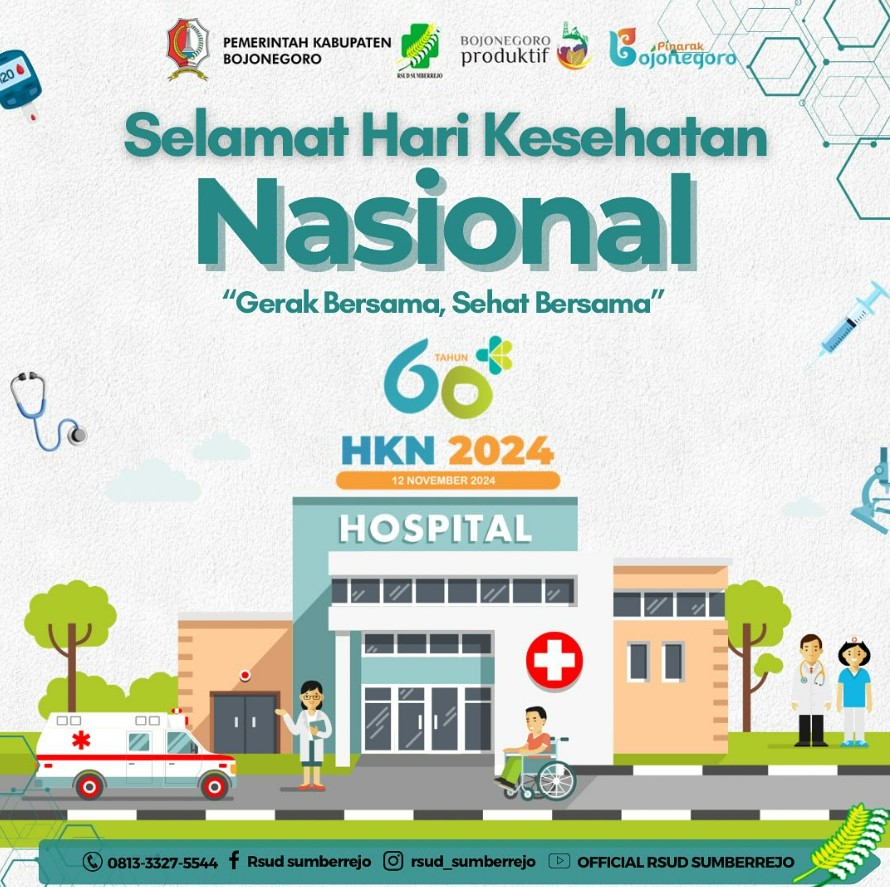 Selamat Hari Kesehatan Nasional yang Ke 60