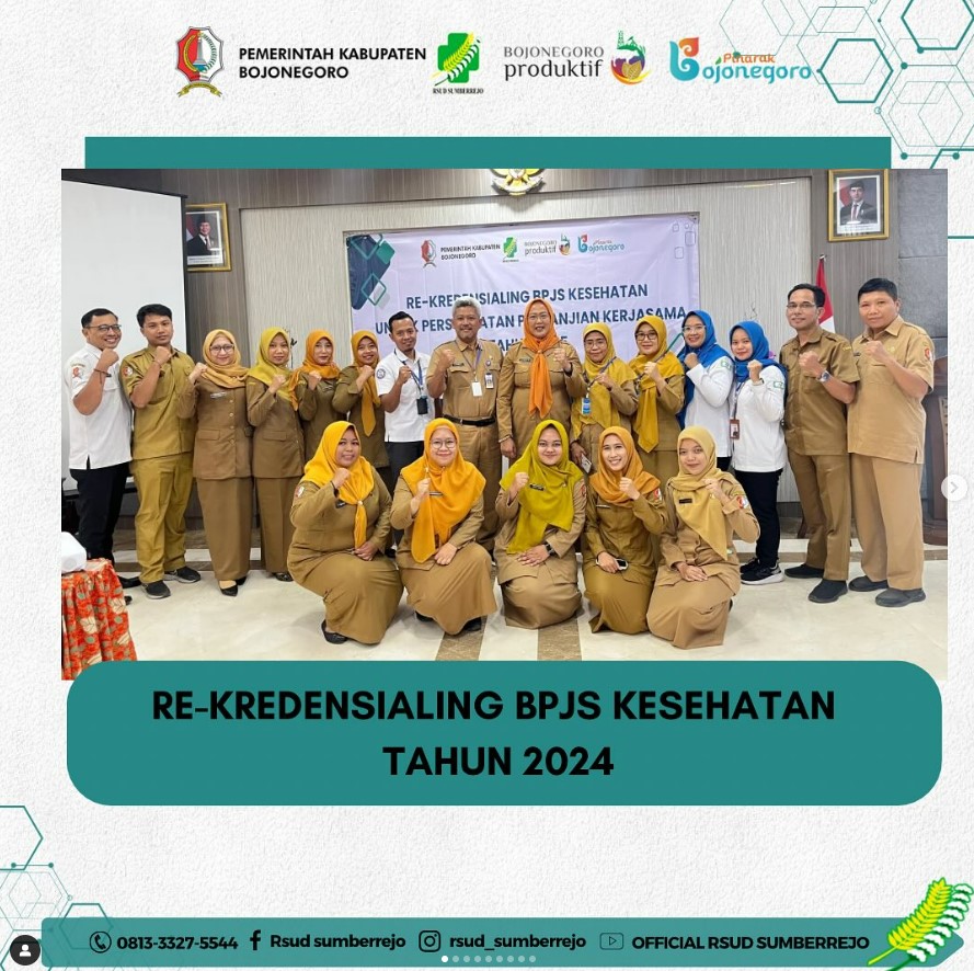 kegiatan Re-Kredensialing BPJS Kesehatan untuk persyaratan Perjanjian Kerjasama Tahun 2025