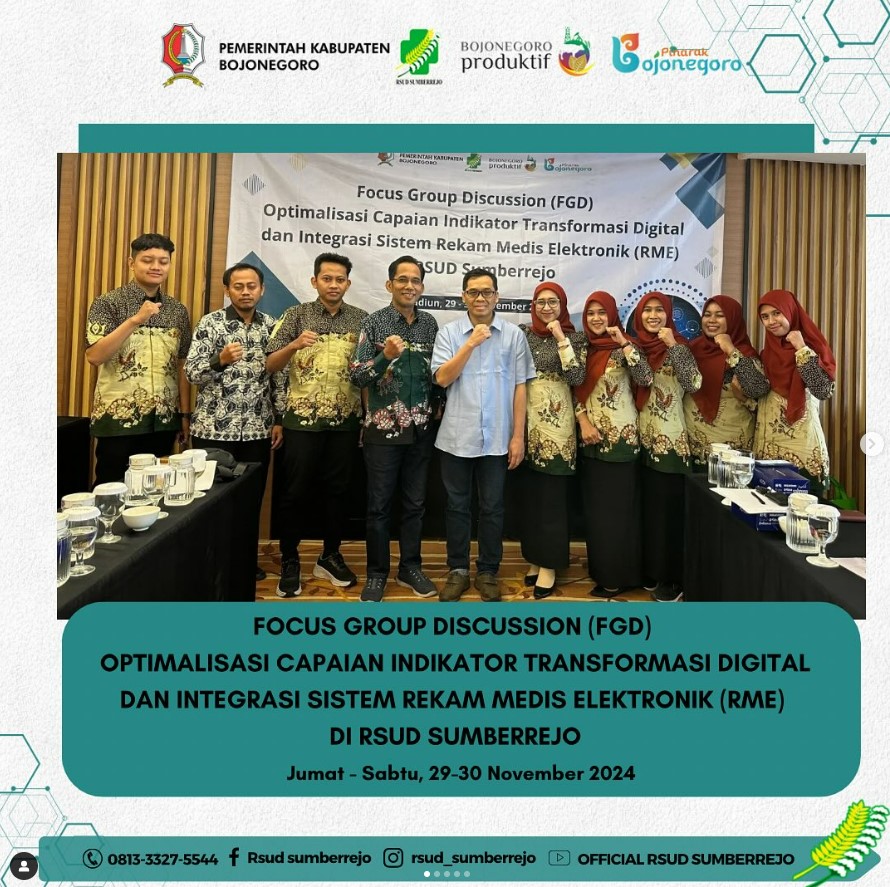 Optimalisasi Capaian Indikator Transformasi Digital dan Integrasi Sistem Rekam Medis Elektronik