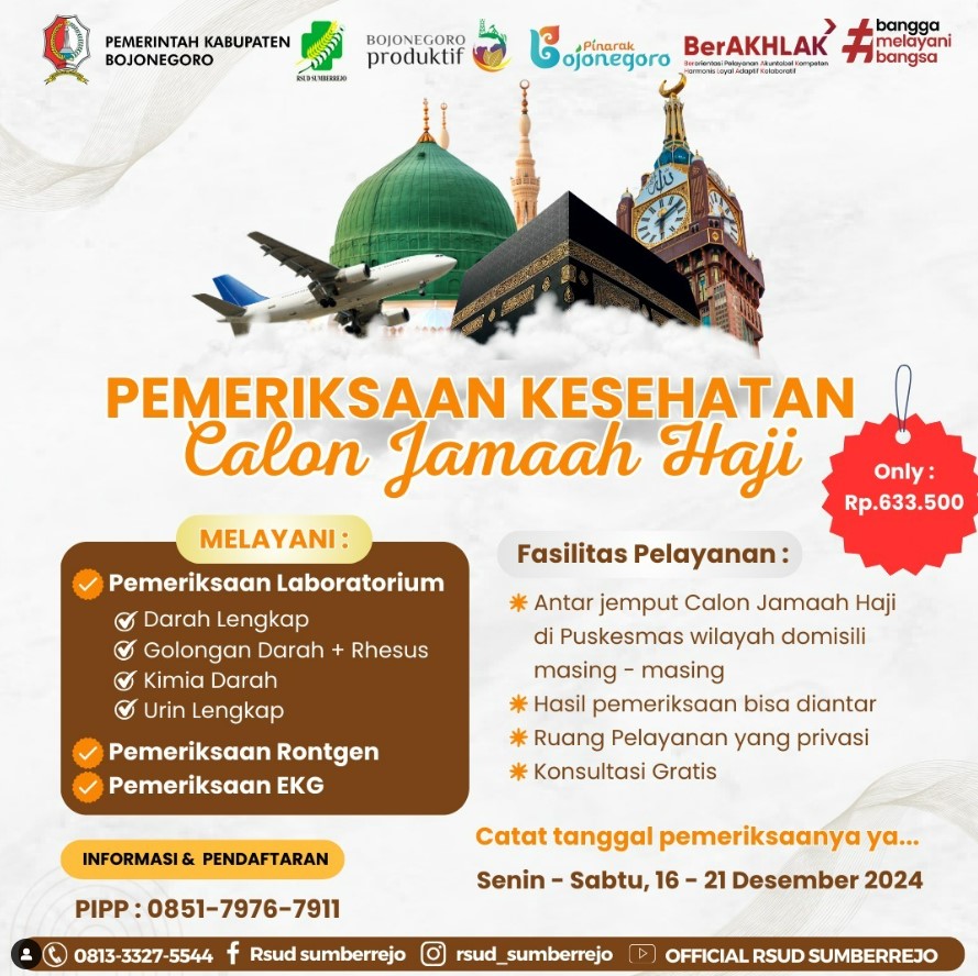 Assalamualaikum Bapak Ibu Calon Jamaah Haji....