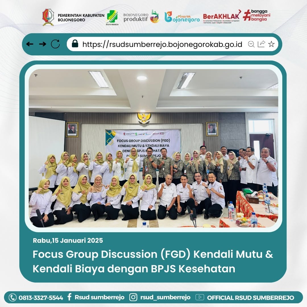 Focus Group Discussion (FGD) Kendali Mutu dan Kendali Biaya bersama dengan BPJS Kesehatan