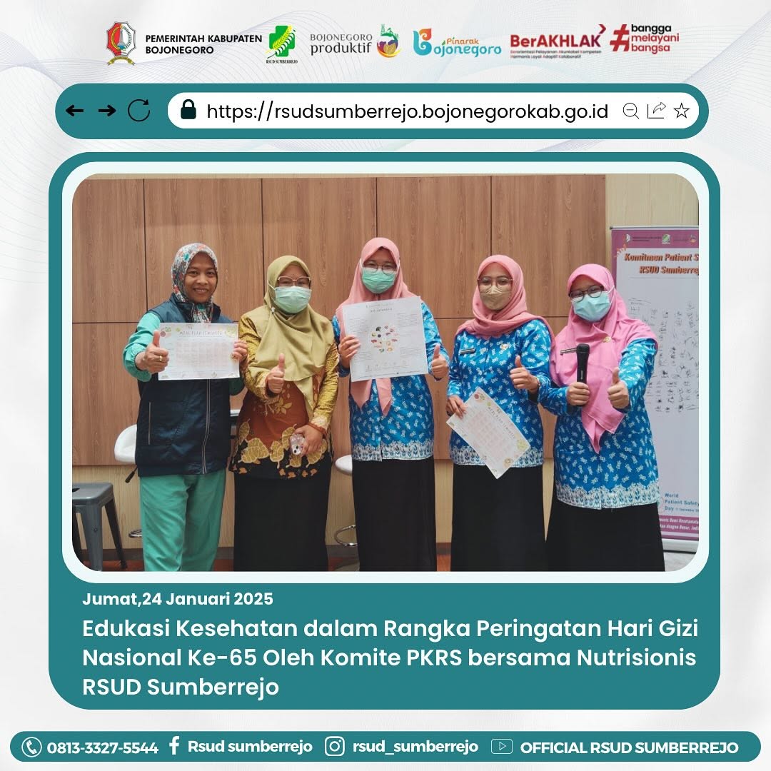 Edukasi Kesehatan dalam Rangka Hari Gizi Nasional ke-65