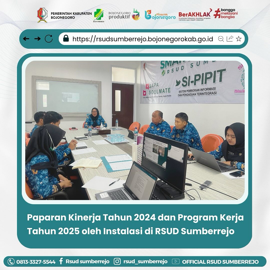 Paparan Laporan Kinerja Tahun 2024 dan Paparan Program Kerja Tahun 2025